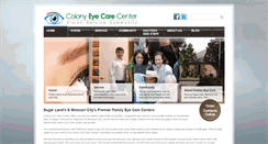 Desktop Screenshot of colonyeyecare.com